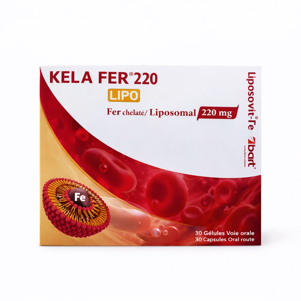 XEN - KELA FER 220 LIPO 30 GELULES