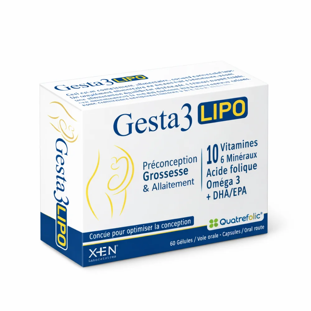 XEN - GESTA 3 LIPO 60 GELULES