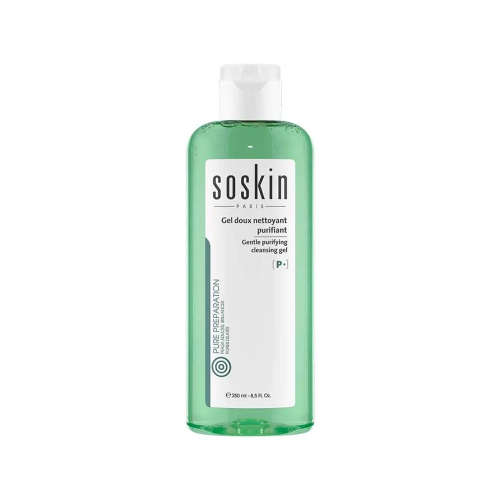 SOSKIN GEL DOUX NETTOYANT PURIFIANT 250ML pour Beauté