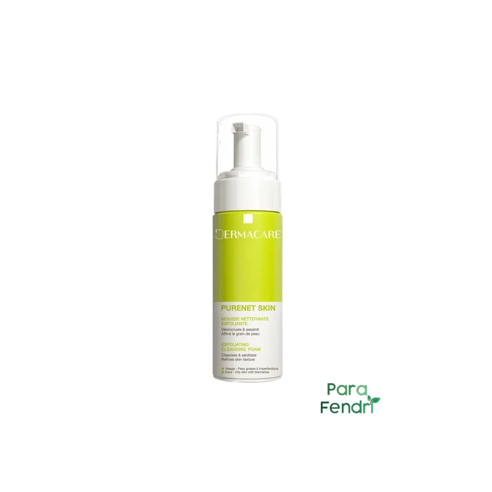 DERMACARE PURENET SKIN MOUSSE NETTOYANTE EXFOLIANTE 150ML pour Beauté