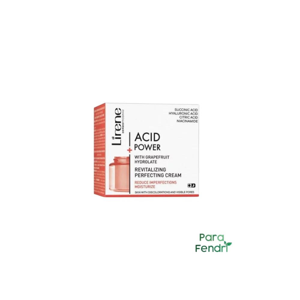 LIRENE ACID POWER CREME TONIFIANTE ET REVITALISANTE 50ML pour Beauté