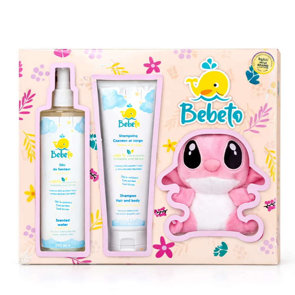 BEBETO - COFFRET STICH ROSE
