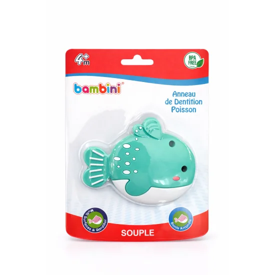 BAMBINI - ANNEAU DE DENTITION POISSON REF 487