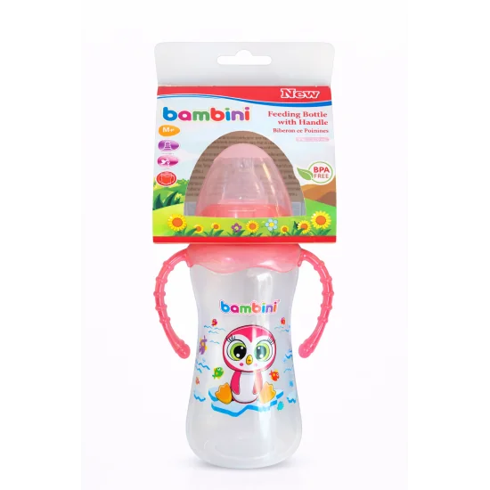 BAMBINI - BIBERON AVEC ANSES 270ML REF 901