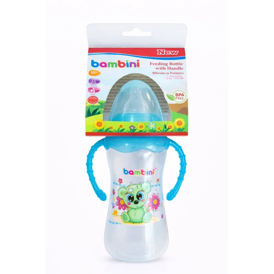 BAMBINI - BIBERON AVEC ANSES 270ML REF 901