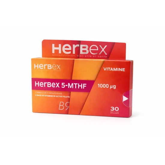 HERBEX - 5MTHF 100G 30 GELULES