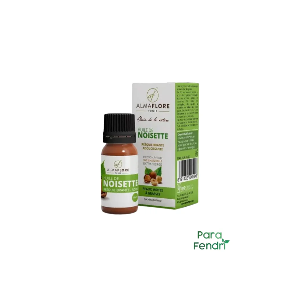 ALMAFLORE - HUILE DE NOISETTE 10ML pour Soins