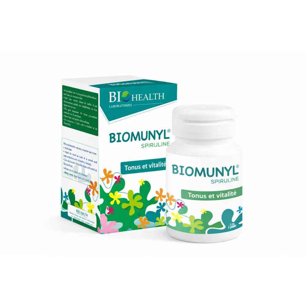 BIO HEALTH - BIOMUNYL SPIRULINE 45 GELULES