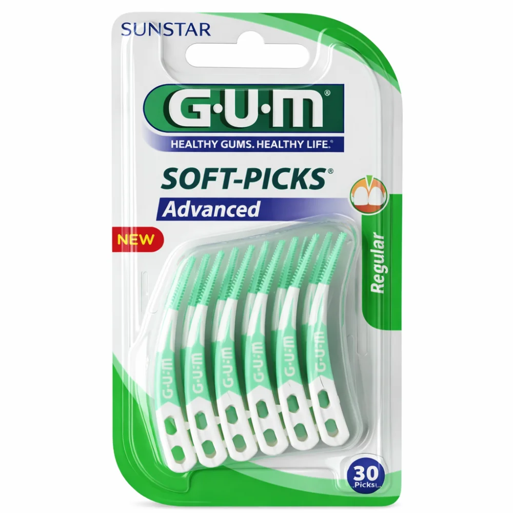 GUM - SOFT PICKS ADVANCED MEDIUM 650 30 PIECES