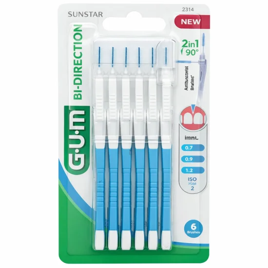GUM - BROSETTES BI-DIRECTIONS 1.4MM 2314