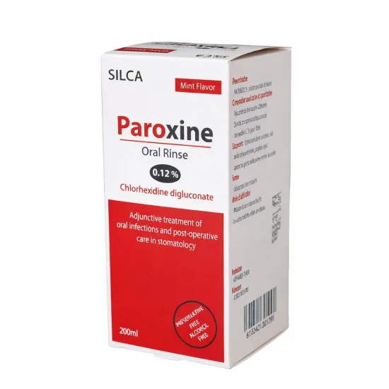 SILCA PAROXINE - BAIN DE BOUCHE 0,12% MENTHE 200ML