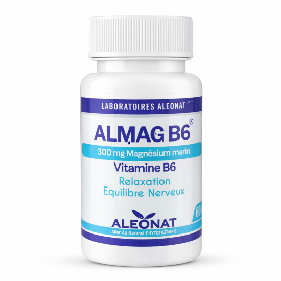 ALEONAT - ALMAG B6 MAGNESIUM MARIN 60 GELULES