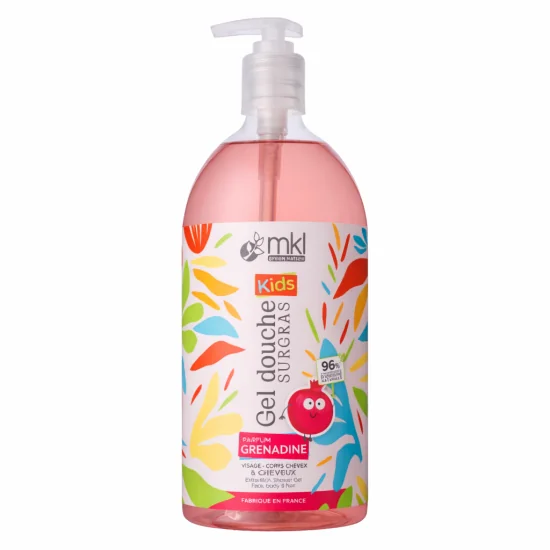 MKL - GEL DOUCHE BIO KIDS GRENADINE 1L