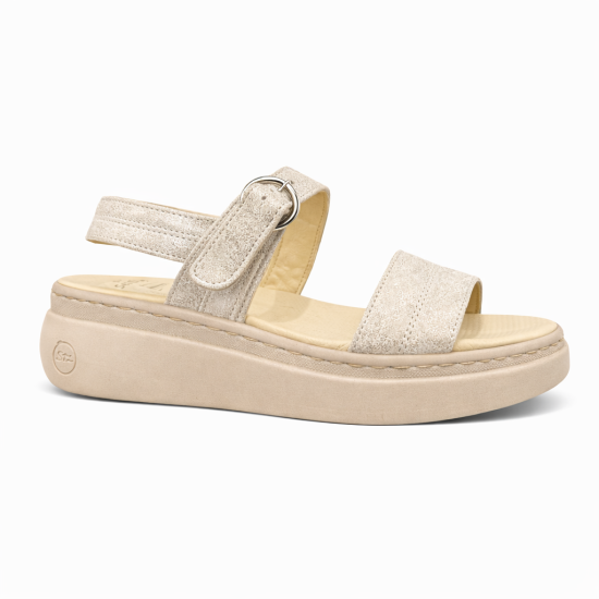 STILIGHT - SANDALES ORTHOPEDIQUES FEMME DORE