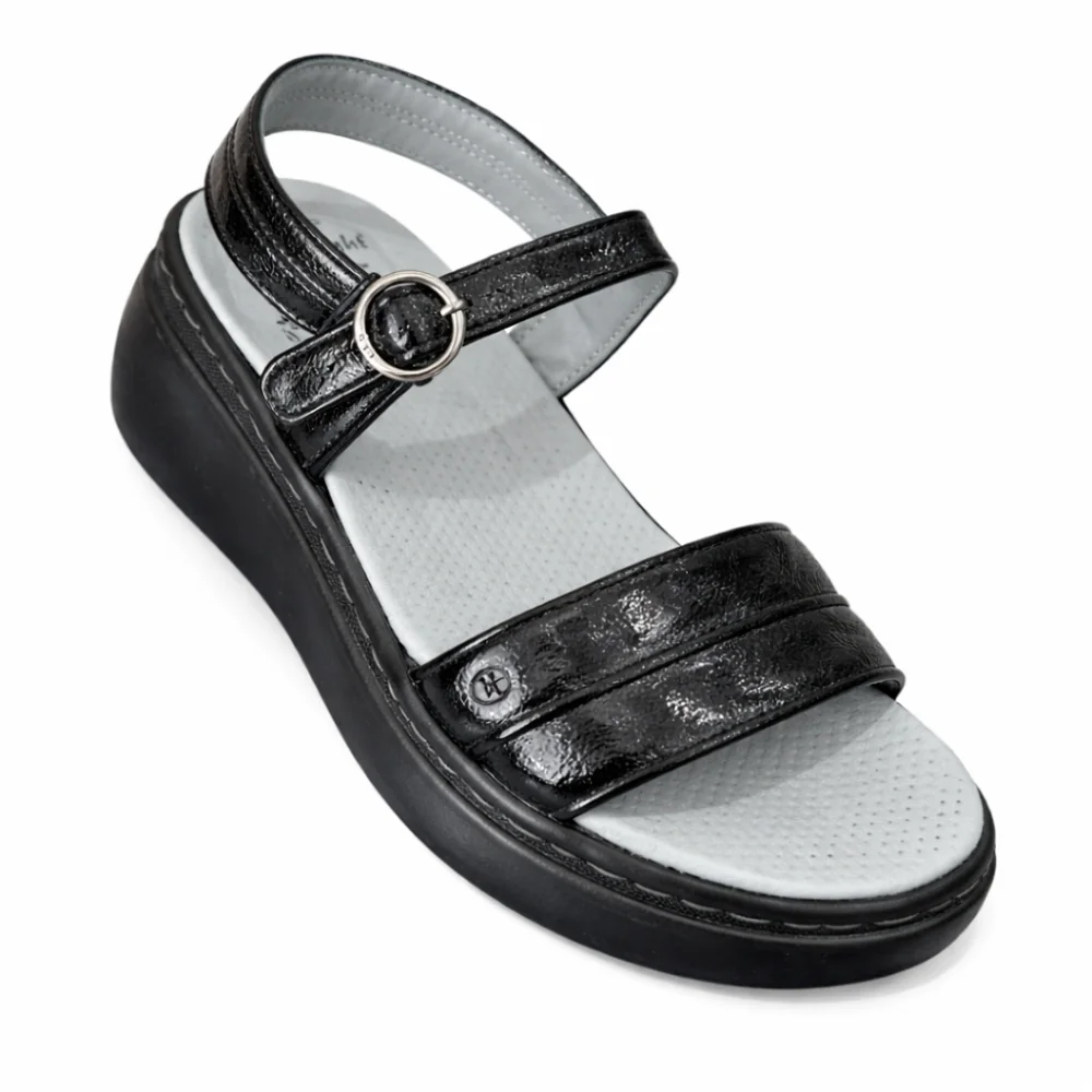 STILIGHT - SANDALES ORTHOPEDIQUES FEMME NOIR
