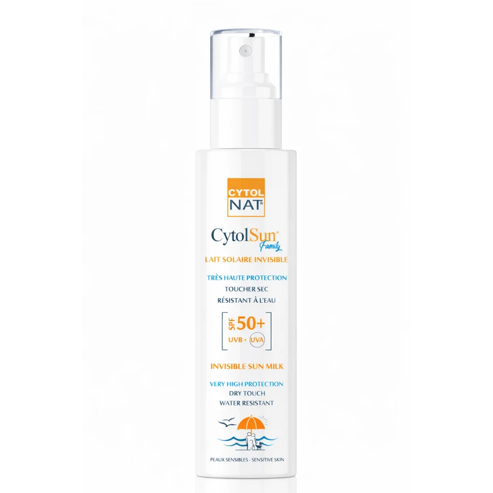 CYTOLNAT CYTOL SUN FAMILY LAIT SOLAIRE INVISIBLE 200ML pour Beauté
