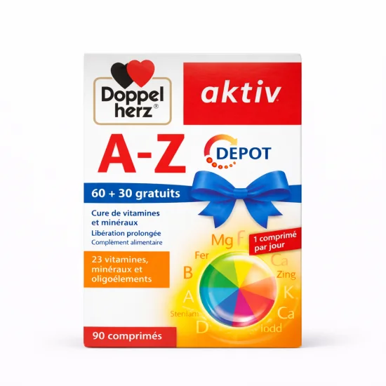 DOPPEL HERZ AKTIV A-Z 90 GELULES