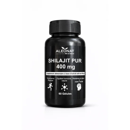 ALEONAT - SHILAJIT 400MG PUR 60 GELULES