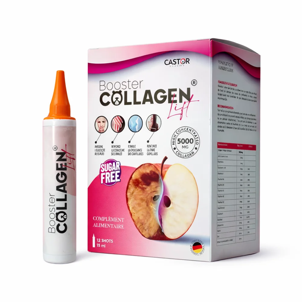 CASTOR BOOSTER COLLAGEN 12 SHOTS DE 15ML pour Beauté