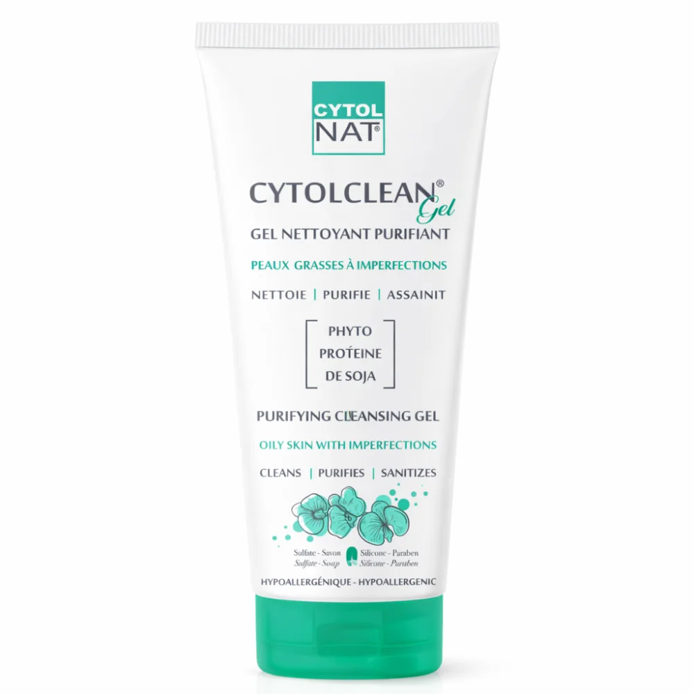 CYTOLNAT - CYTOLCLEAN GEL NETTOYANT PURIFIANT 175ML pour Beauté