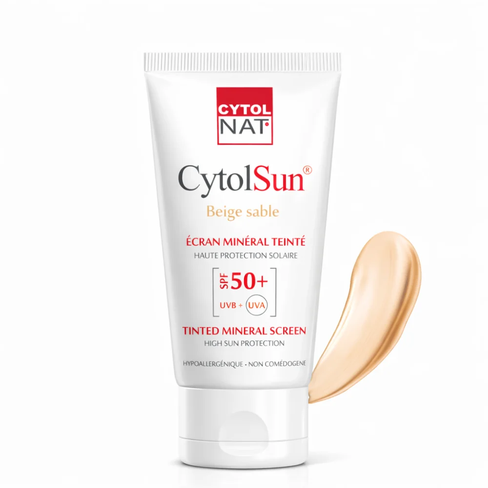 CYTOLNAT CYTOLSUN ECRAN beige sable SPF50+ 50ML pour Beauté