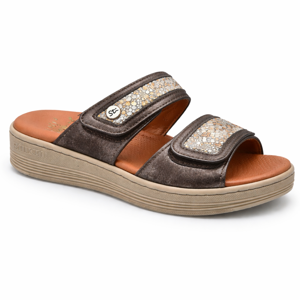 STILIGHT - CLAQUETTES ORTHOPEDIQUES BRONZE FEMME