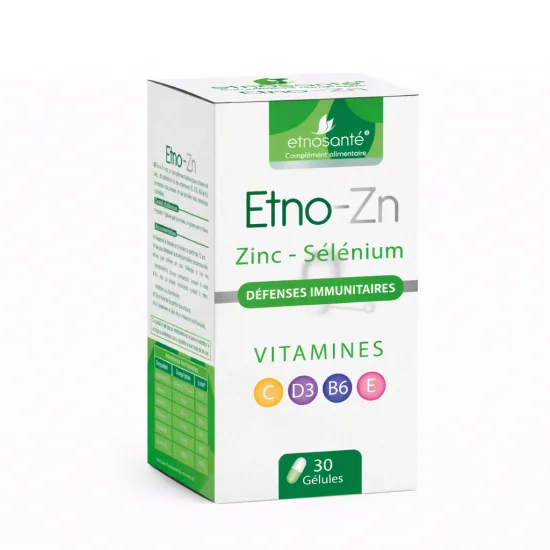 ETNOSANTE - ETNO ZINC SELENIUM 30 GELULES pour Compléments Alimenta...