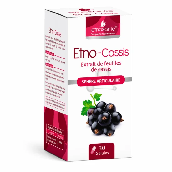 ETNOSANTE - ETNO CASSIS EXTRAIT DE FEUILLES DE CASSIS 30 CAPSULES