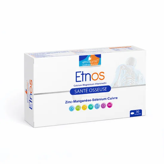 ETNOS - SANTE OSSEUSE 30 COMPRIMES pour Compléments Alimentaires