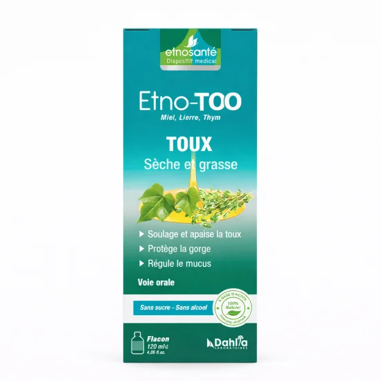 ETNOSANTE - ETNO TOO TOUX SECHES ET GRASSES 120ML