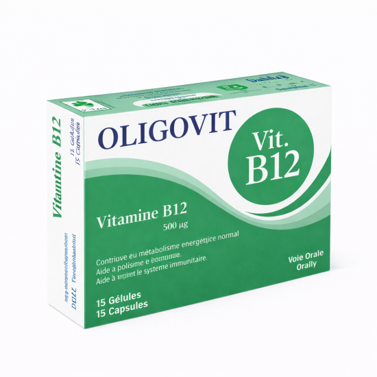 VITAL - OLIGOVIT VITAMINE B12 15 GELULES