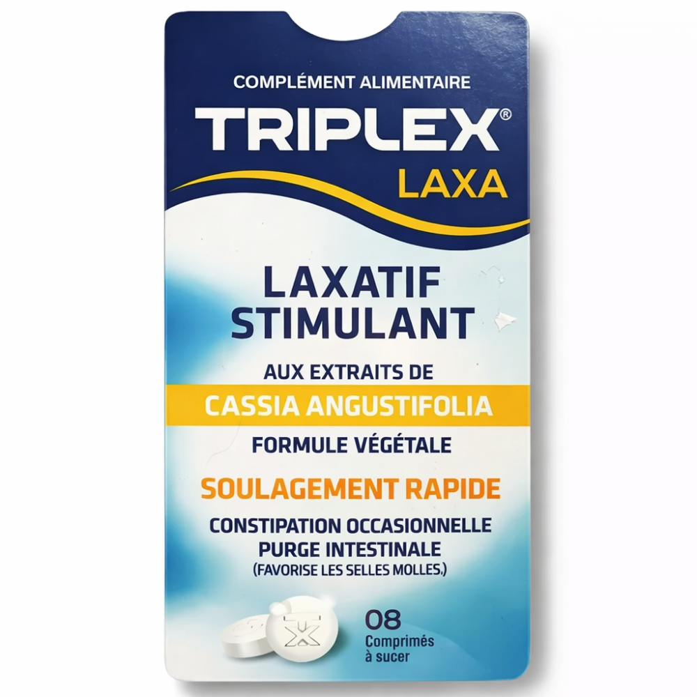 TRIPLEX LAXA - LAXATIF STIMULANT 8 COMPRIMES pour Compléments Alime...