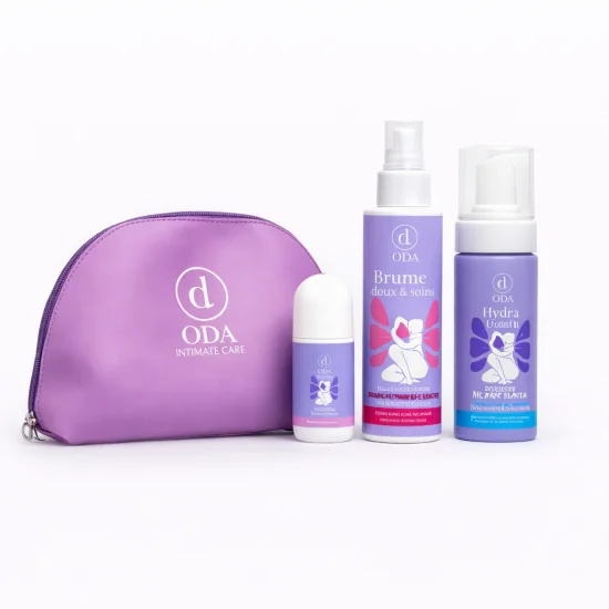 ODA - TROUSSE INTIME : MOUSSE ECLAIRCISSANTE 150ML + BRUME INTIME 1...