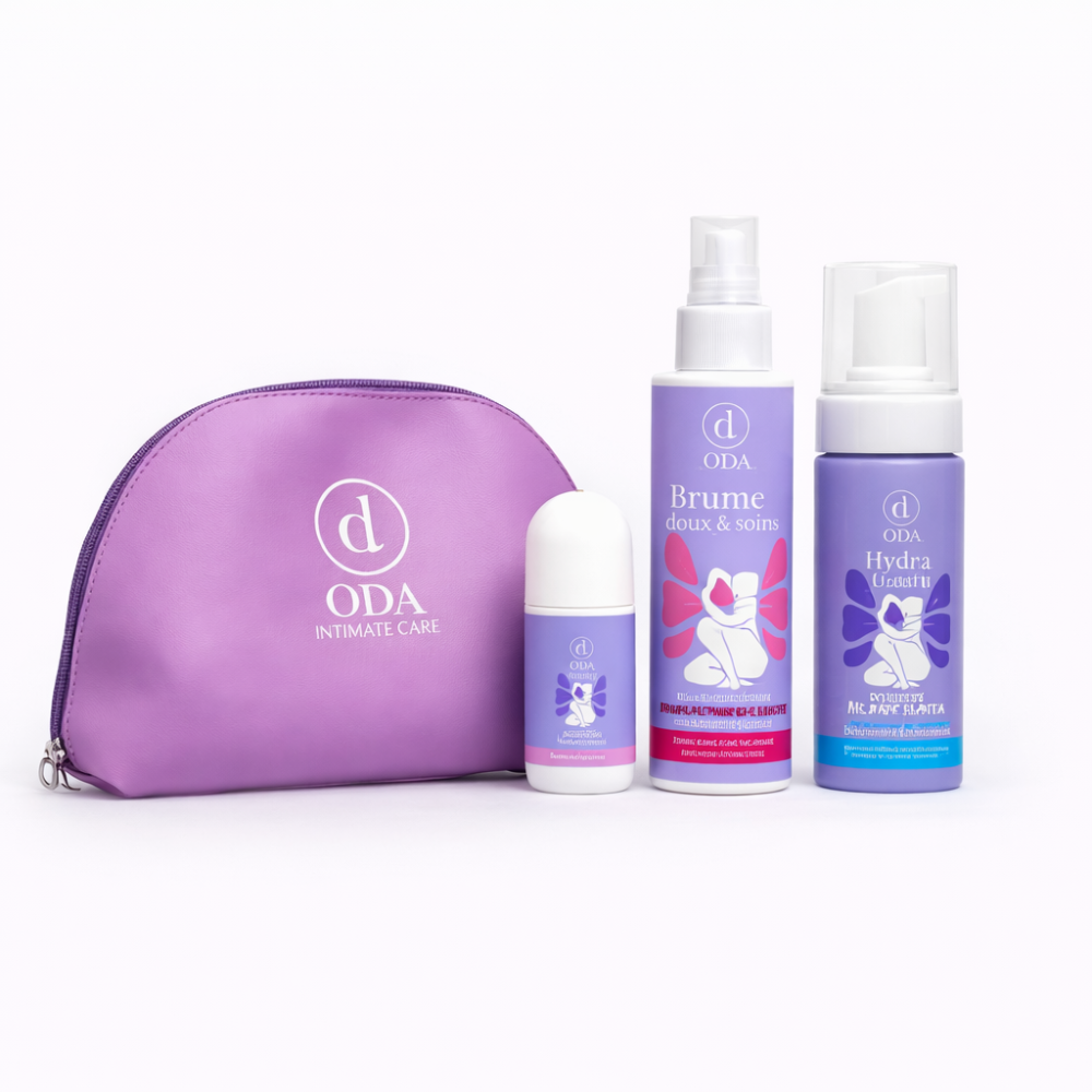 ODA - TROUSSE INTIME : MOUSSE ECLAIRCISSANTE 150ML + BRUME INTIME 1...