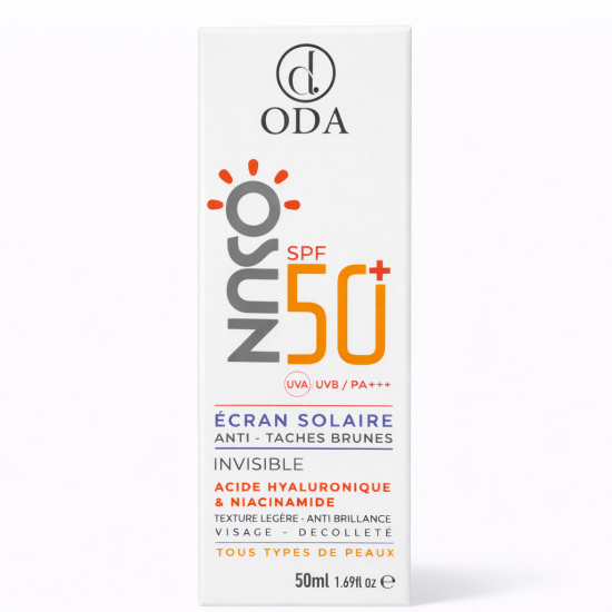 ODA - ECRAN SOLAIRE INVISIBLE ANTI TACHES SPF50+ 50ML