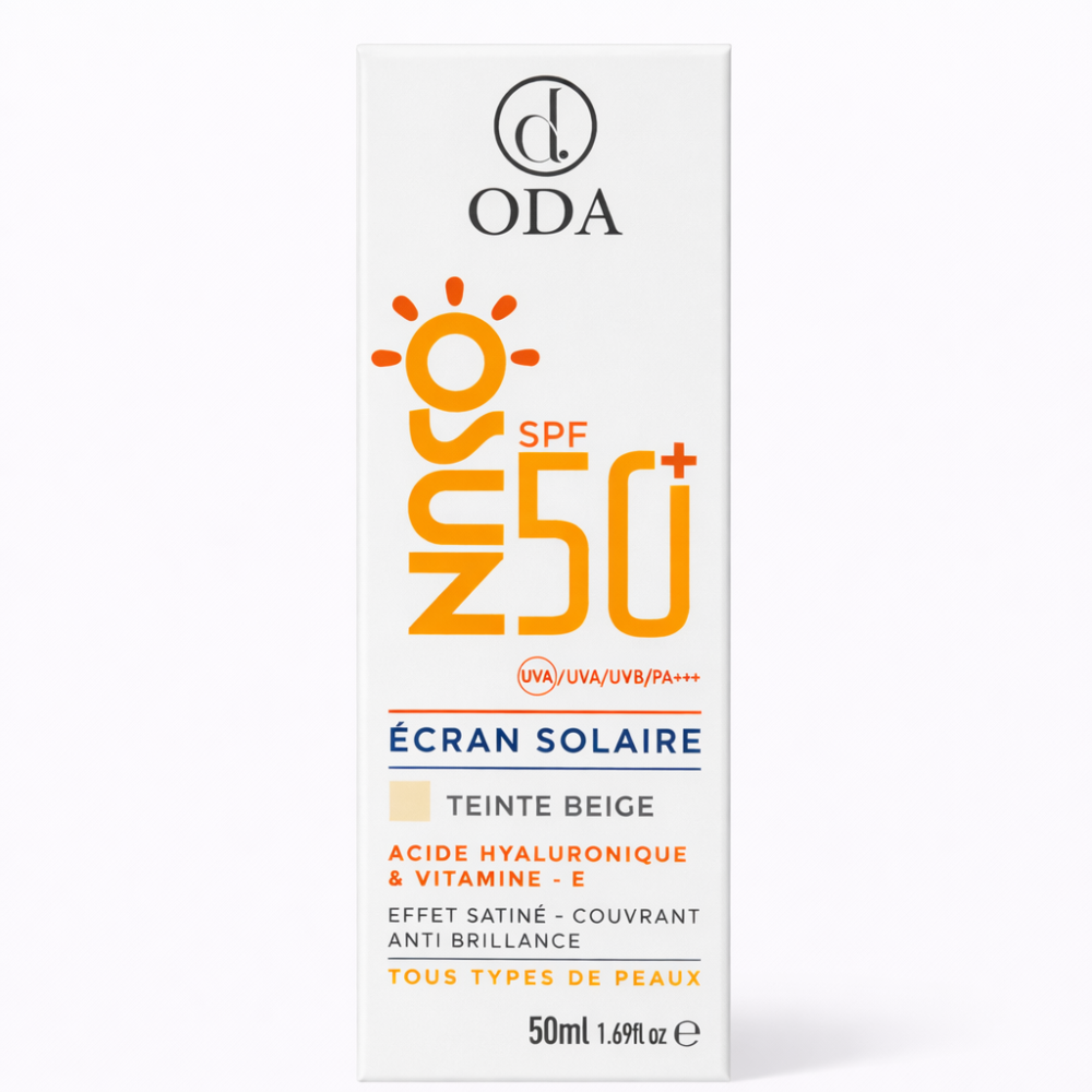 ODA - ECRAN SOLAIRE TEINTE BEIGE SPF50+ 50ML
