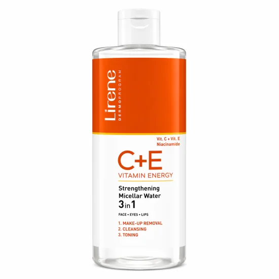 LIRENE - EAU MICELLAIRE VITAMINE C+E 400ML pour Beauté