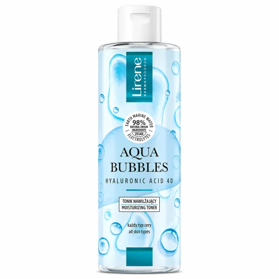 LIRENE AQUA BUBBLE - EAU MICELLAIRE 200ML pour Soins de visage
