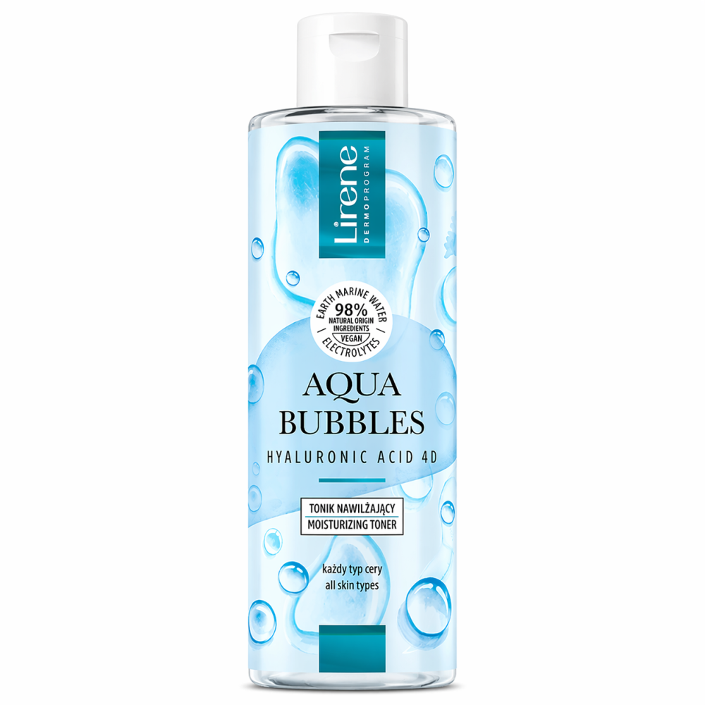 LIRENE AQUA BUBBLE - EAU MICELLAIRE 200ML pour Soins de visage