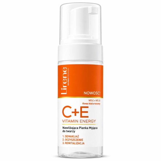 LIRENE C+E VITAMIN ENERGY - MOUSSE NETTOYANTE 150ML pour Beauté