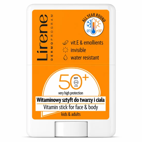 LIRENE - ECRAN STICK VISAGE ET CORPS SPF50+