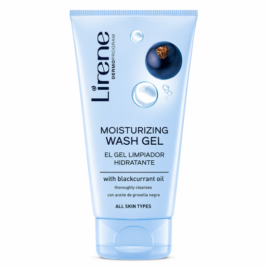 LIRENE Gel Nettoyant À L’huile De Cassis 150ml‎ Peau Sèche pour Beauté