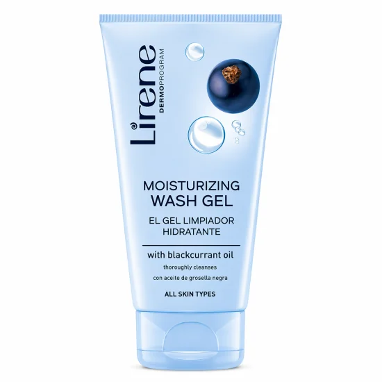 LIRENE Gel Nettoyant À L’huile De Cassis 150ml‎ Peau Sèche pour Beauté