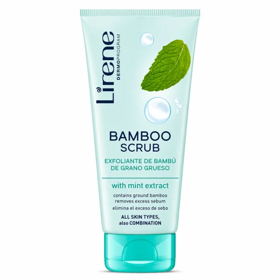 LIRENE Gommage de Bambou à l'Extrait de Menthe 75ML pour Beauté