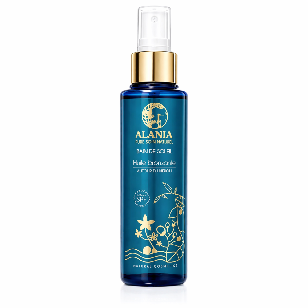 ALANIA Bain de Soleil - Huile bronzante Nèroli 150ML pour Nos Promo...