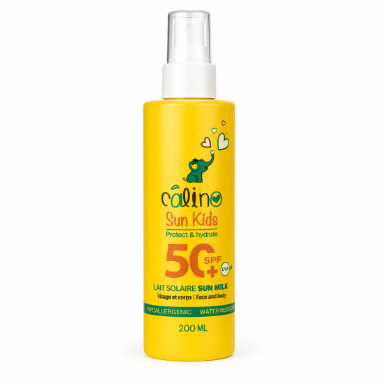 CALINO - LAIT SOLAIRE VISAGE ET CORPS 200ML pour Maman et bébé