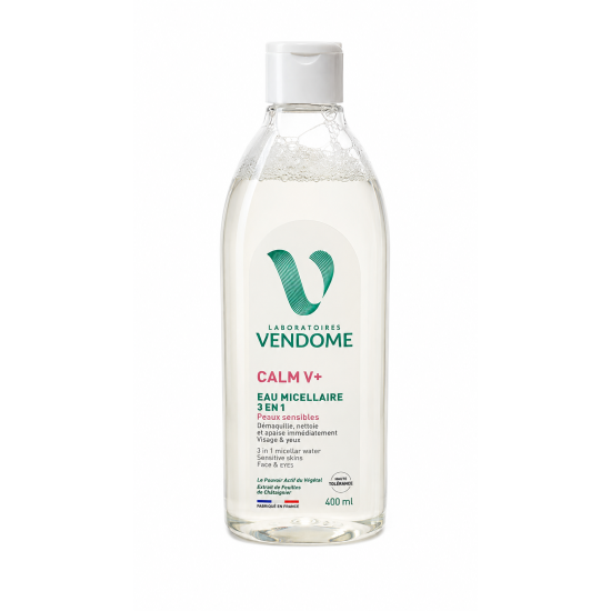 VENDÔME CALM V+ EAU MICELLAIRE 3 EN 1 400 ML