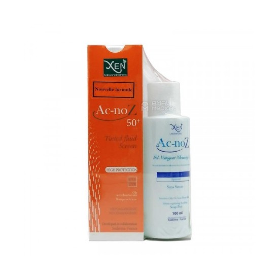 XEN AC-NOZ ECRAN TEINTÉ SPF50+ + AC-NOZ GEL 100 ML OFFERT