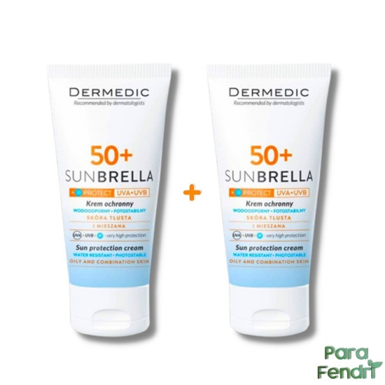 Dermedic pack de 2 écrans sunbrella SELON TYPE DE PEAU