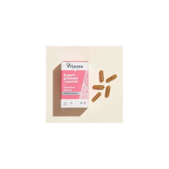 VITAVEA EXPERT GRAISSE ET SUCRE 40 GÉLULES